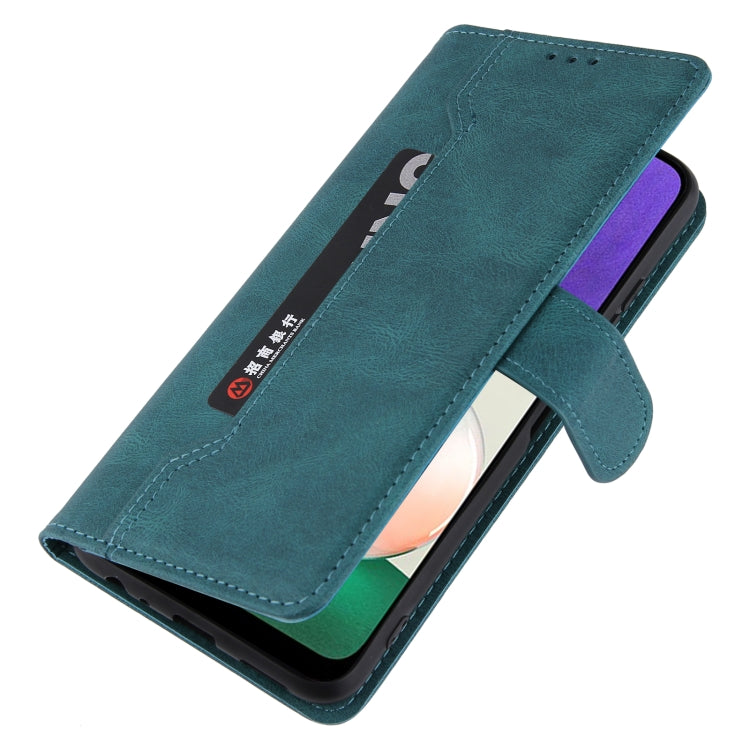 For Samsung Galaxy A22 5G Reverse Buckle Horizontal Flip PU Leather Case with Holder & Card Slot & Wallet
