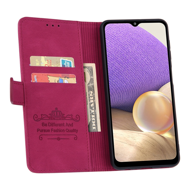 For Samsung Galaxy A32 5G Reverse Buckle Horizontal Flip PU Leather Case with Holder & Card Slot & Wallet