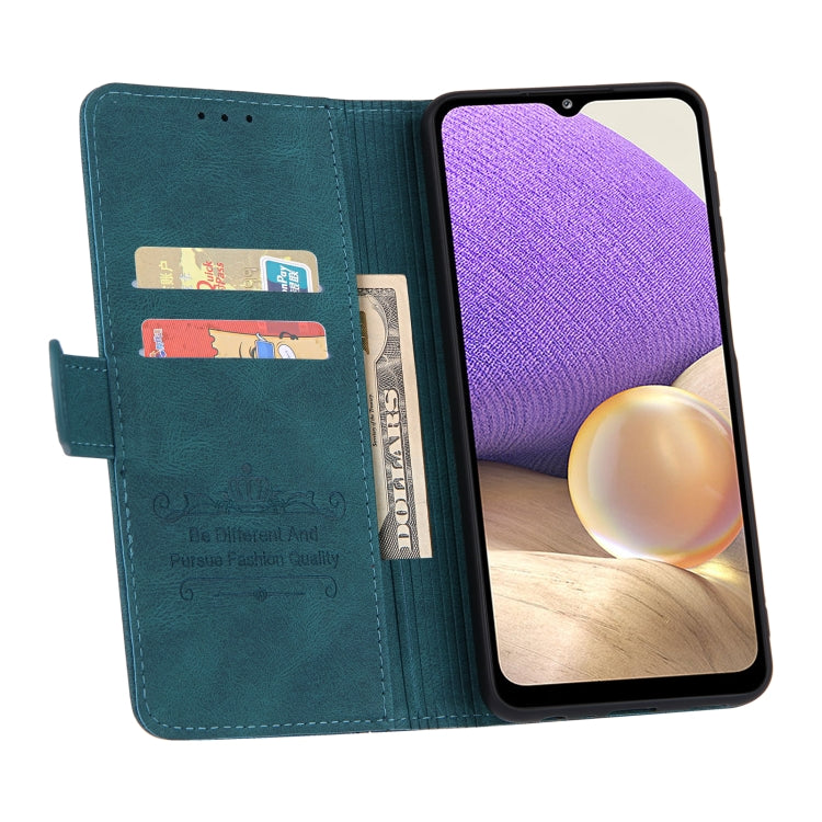 For Samsung Galaxy A32 5G Reverse Buckle Horizontal Flip PU Leather Case with Holder & Card Slot & Wallet
