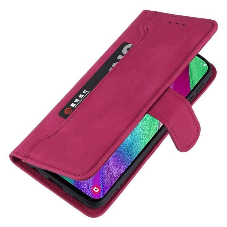For Samsung Galaxy A40 Reverse Buckle Horizontal Flip PU Leather Case with Holder & Card Slot & Wallet