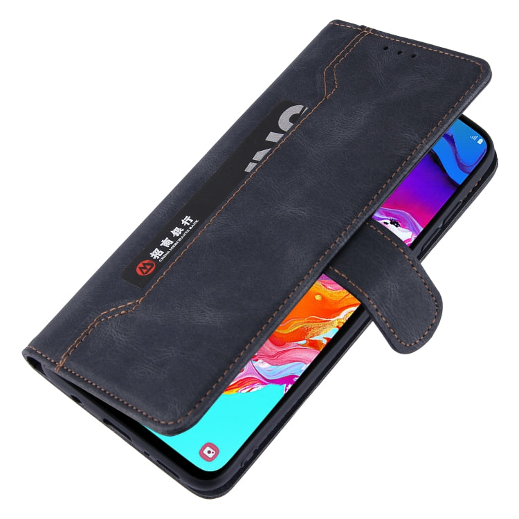For Samsung Galaxy A50 Reverse Buckle Horizontal Flip PU Leather Case with Holder & Card Slot & Wallet