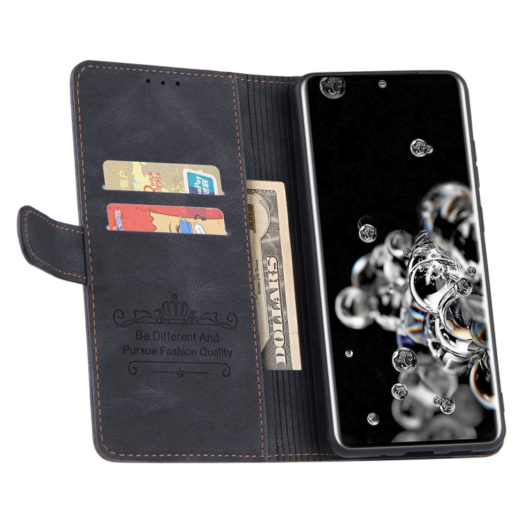 For Samsung Galaxy A52 5G / 4G Reverse Buckle Horizontal Flip PU Leather Case with Holder & Card Slot & Wallet