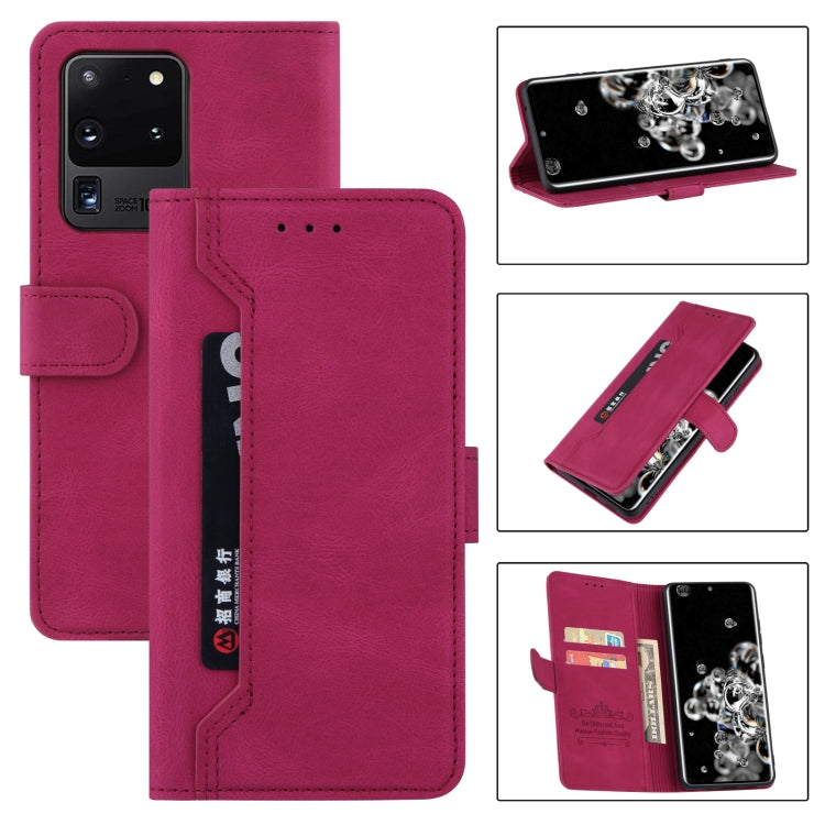 For Samsung Galaxy A52 5G / 4G Reverse Buckle Horizontal Flip PU Leather Case with Holder & Card Slot & Wallet