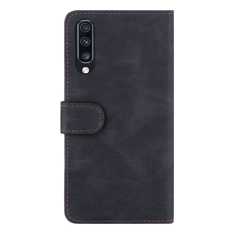 For Samsung Galaxy A70 Reverse Buckle Horizontal Flip PU Leather Case with Holder & Card Slot & Wallet