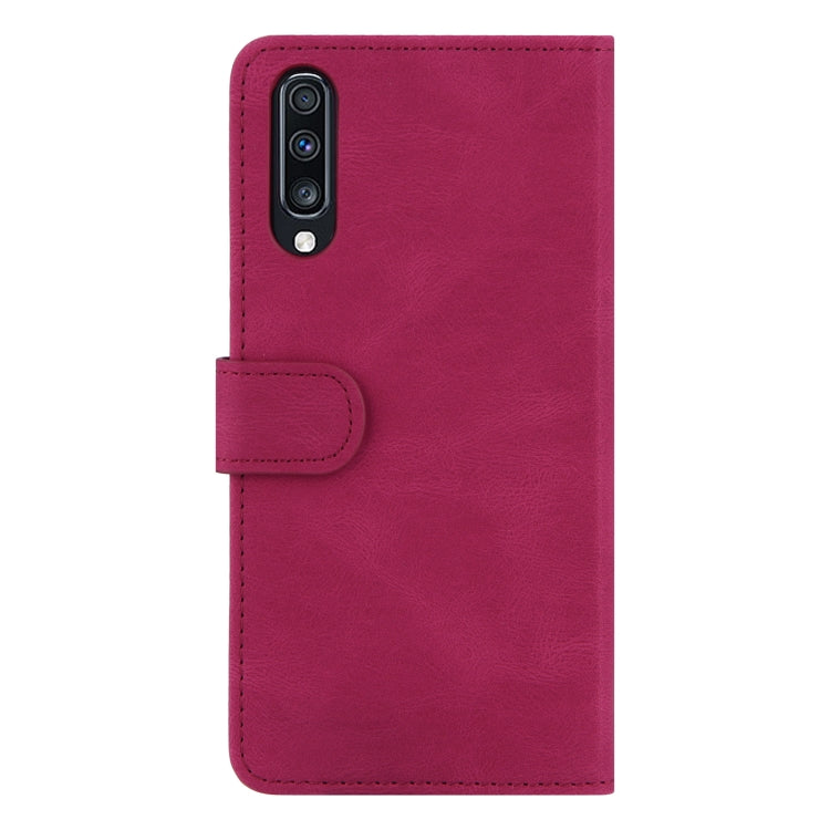 For Samsung Galaxy A70 Reverse Buckle Horizontal Flip PU Leather Case with Holder & Card Slot & Wallet