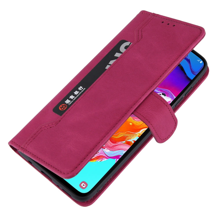 For Samsung Galaxy A70 Reverse Buckle Horizontal Flip PU Leather Case with Holder & Card Slot & Wallet