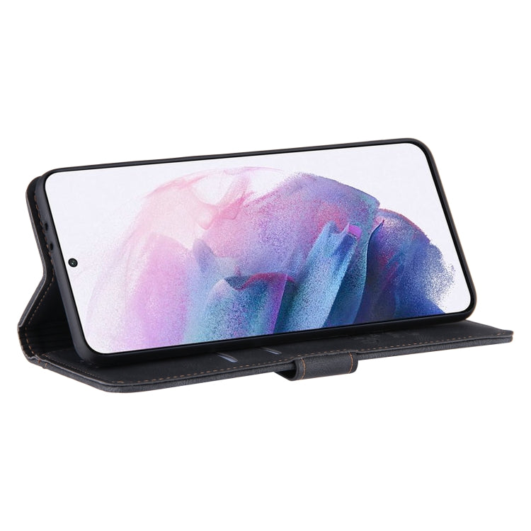 For Samsung Galaxy Note10 Reverse Buckle Horizontal Flip PU Leather Case with Holder & Card Slot & Wallet