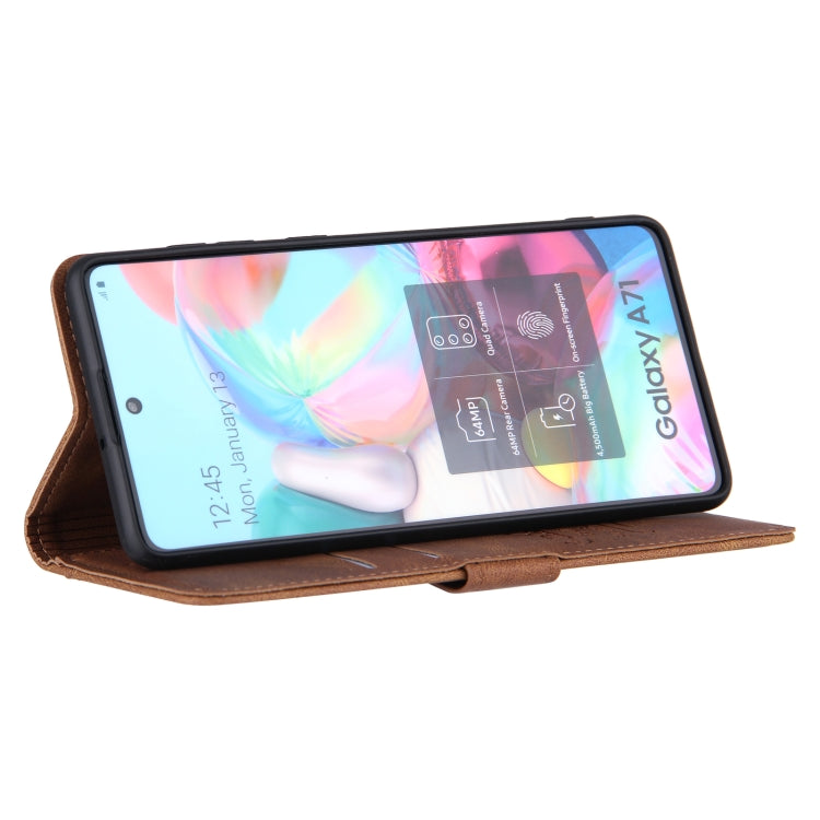 For Samsung Galaxy Note20 Reverse Buckle Horizontal Flip PU Leather Case with Holder & Card Slot & Wallet