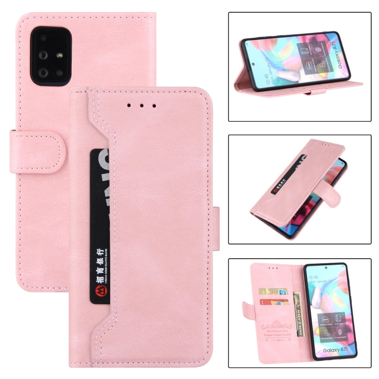For Samsung Galaxy Note20 Reverse Buckle Horizontal Flip PU Leather Case with Holder & Card Slot & Wallet