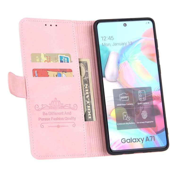 For Samsung Galaxy Note20 Reverse Buckle Horizontal Flip PU Leather Case with Holder & Card Slot & Wallet