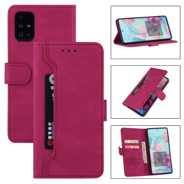 For Samsung Galaxy Note20 Reverse Buckle Horizontal Flip PU Leather Case with Holder & Card Slot & Wallet