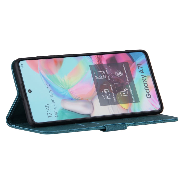 For Samsung Galaxy Note20 Reverse Buckle Horizontal Flip PU Leather Case with Holder & Card Slot & Wallet