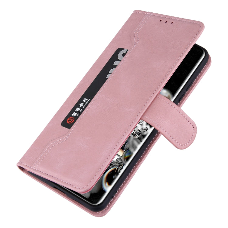 For Samsung Galaxy S20 Ultra Reverse Buckle Horizontal Flip PU Leather Case with Holder & Card Slot & Wallet