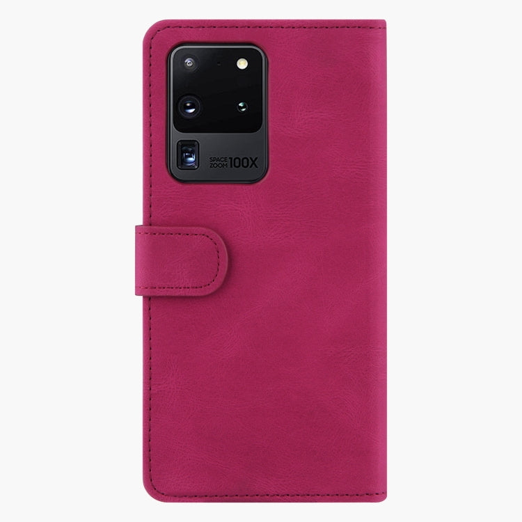 For Samsung Galaxy S20 Ultra Reverse Buckle Horizontal Flip PU Leather Case with Holder & Card Slot & Wallet