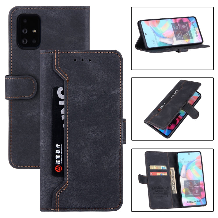 For Samsung Galaxy S20 FE Reverse Buckle Horizontal Flip PU Leather Case with Holder & Card Slot & Wallet