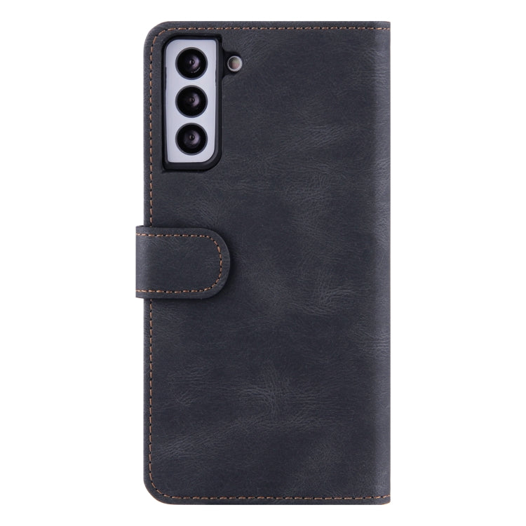 For Samsung Galaxy S21 5G Reverse Buckle Horizontal Flip PU Leather Case with Holder & Card Slot & Wallet