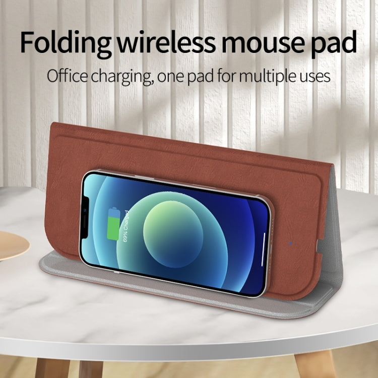 OJD-82 Multifunctional Foldable Wireless Charger Mouse Pad