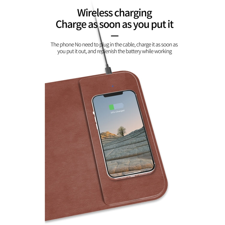 OJD-82 Multifunctional Foldable Wireless Charger Mouse Pad