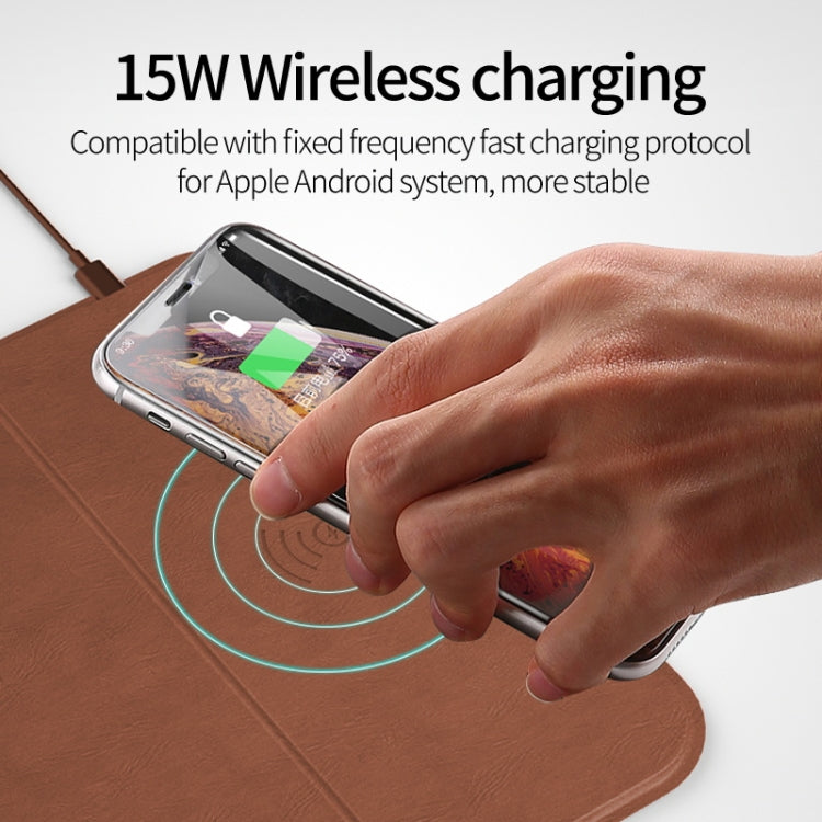 OJD-82 Multifunctional Foldable Wireless Charger Mouse Pad