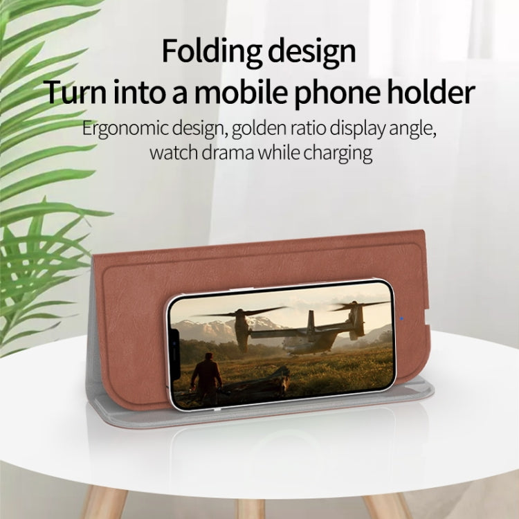 OJD-82 Multifunctional Foldable Wireless Charger Mouse Pad