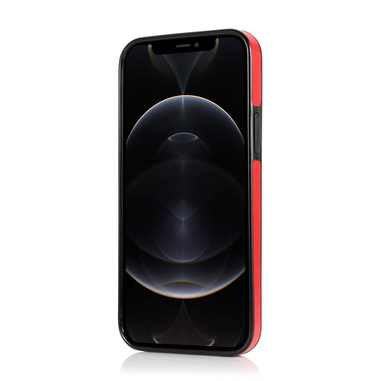 For iPhone 13 Pro Max Shockproof PU + TPU Protective Case with Card Slots & Holder