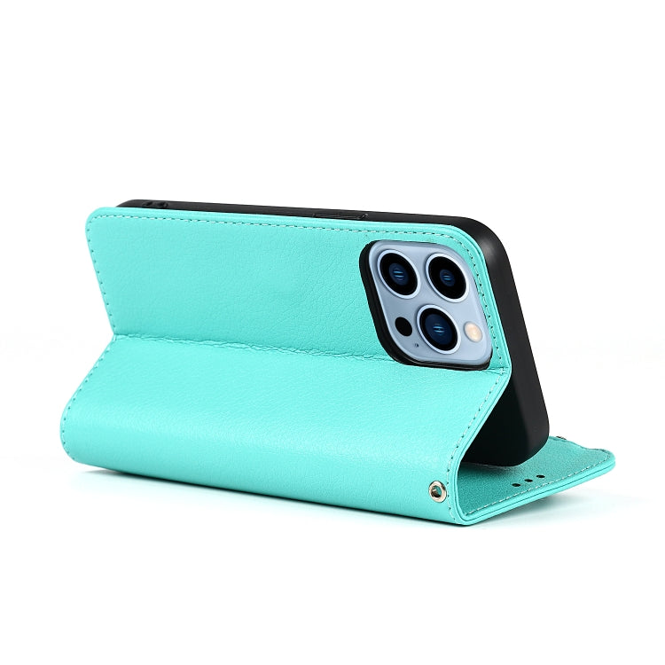 For iPhone 13 mini Microfiber Zipper Horizontal Flip Leather Case with Holder & Card Slots & Wallet