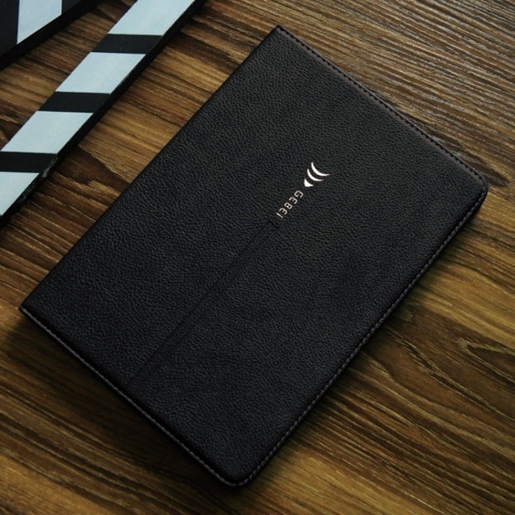 For iPad Pro 9.7 inch GEBEI PU+TPU Horizontal Flip Protective Case with Holder & Card Slots
