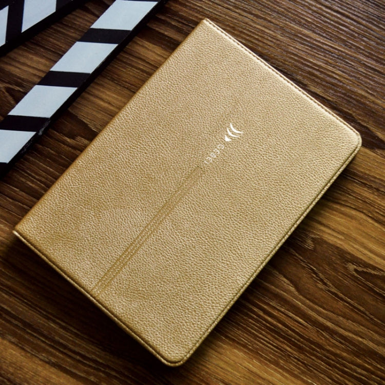 For iPad Pro 9.7 inch GEBEI PU+TPU Horizontal Flip Protective Case with Holder & Card Slots