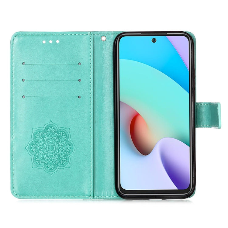 For Xiaomi Redmi 10 Dream Catcher Printing Horizontal Flip Leather Case with Holder & Card Slots & Wallet & Lanyard