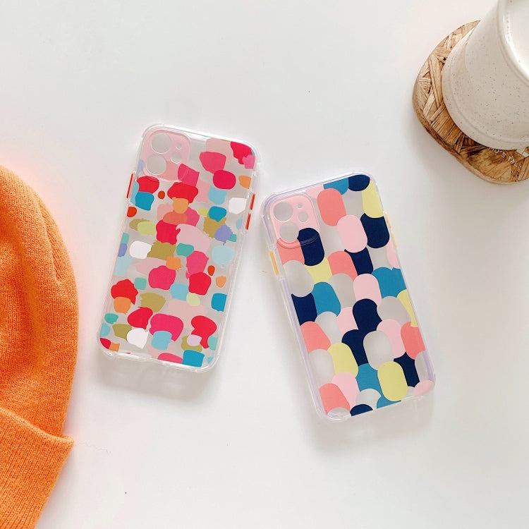 For iPhone 13 Shockproof TPU Pattern Protective Case