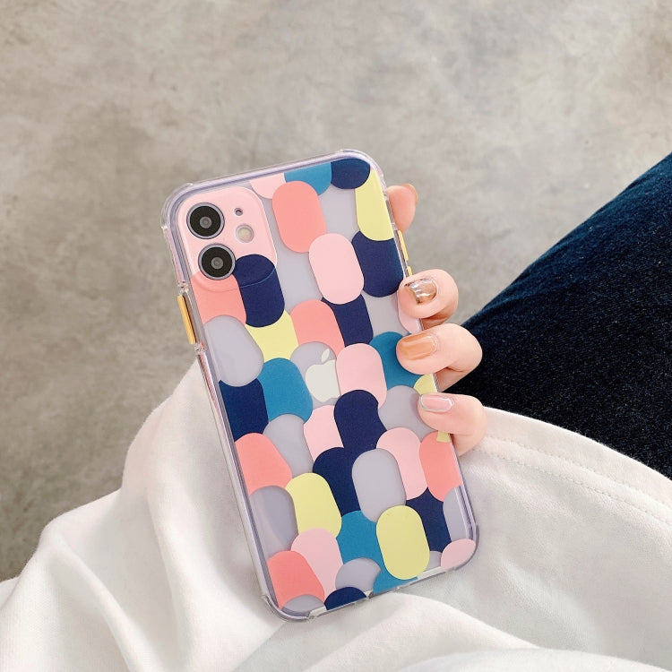 For iPhone 13 Shockproof TPU Pattern Protective Case