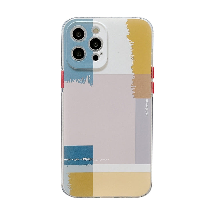 For iPhone 12 Shockproof TPU Pattern Protective Case