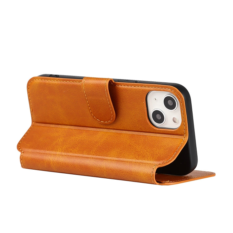 For iPhone 13 mini Shockproof PU + TPU Leather Case with Card Slots & Holder & Photo Frame & Wallet