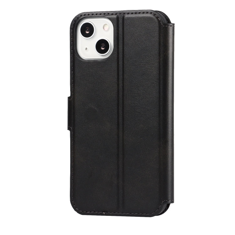 For iPhone 13 mini Shockproof PU + TPU Leather Case with Card Slots & Holder & Photo Frame & Wallet