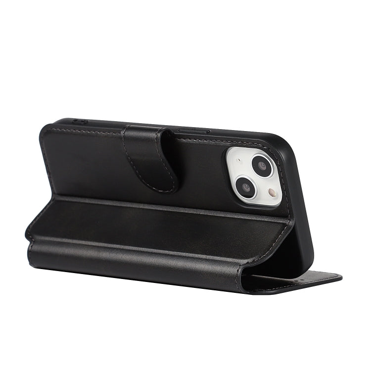 For iPhone 13 mini Shockproof PU + TPU Leather Case with Card Slots & Holder & Photo Frame & Wallet