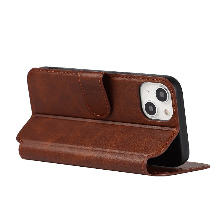 For iPhone 13 mini Shockproof PU + TPU Leather Case with Card Slots & Holder & Photo Frame & Wallet