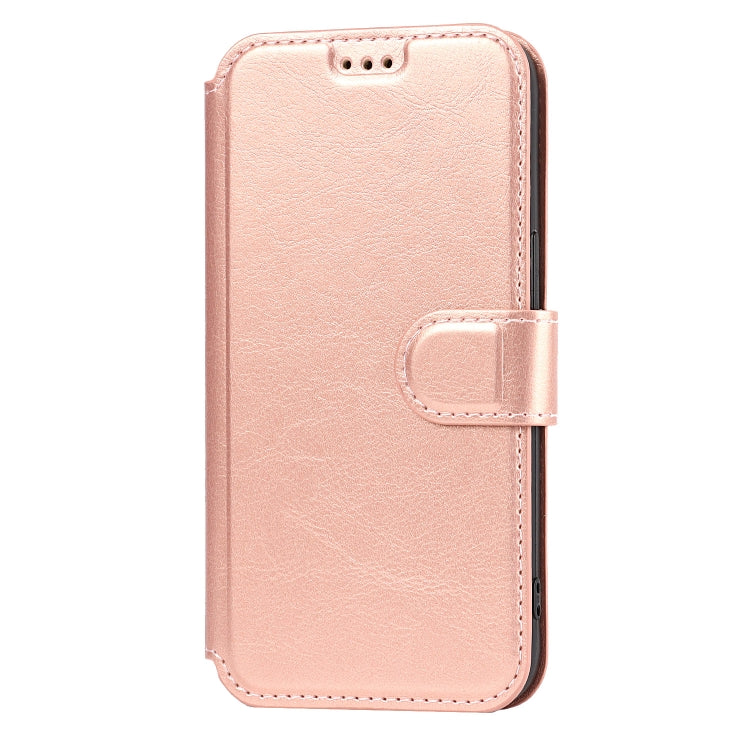 For iPhone 13 mini Shockproof PU + TPU Leather Case with Card Slots & Holder & Photo Frame & Wallet