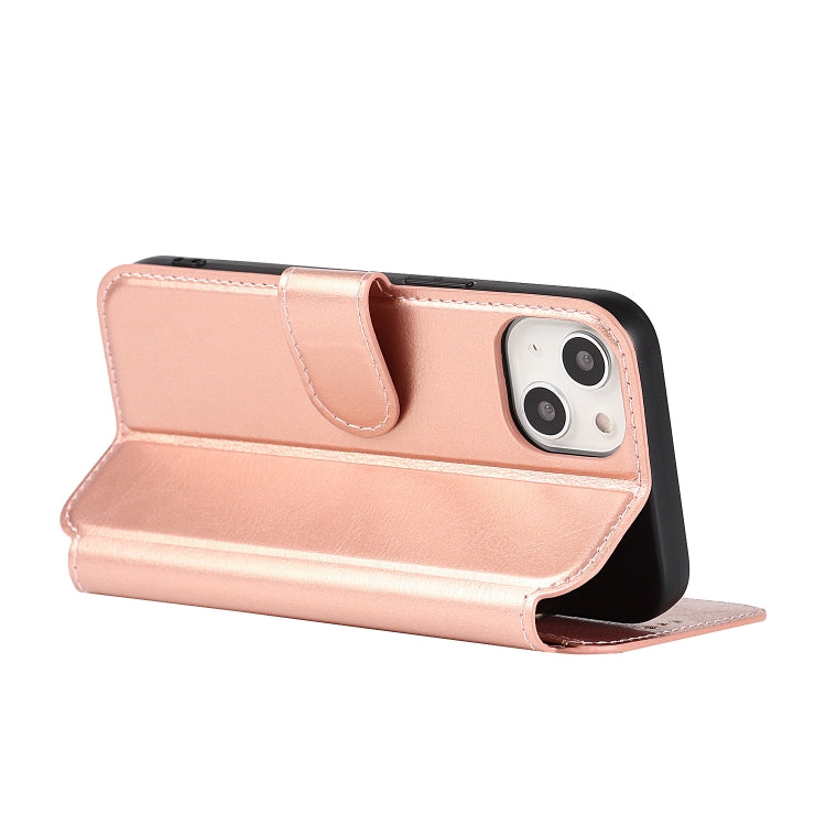 For iPhone 13 mini Shockproof PU + TPU Leather Case with Card Slots & Holder & Photo Frame & Wallet