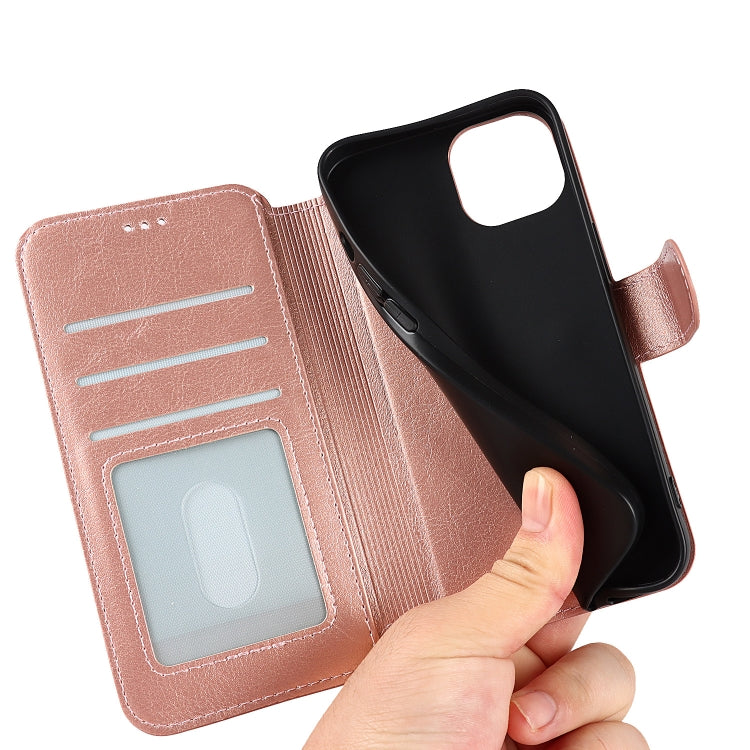 For iPhone 13 mini Shockproof PU + TPU Leather Case with Card Slots & Holder & Photo Frame & Wallet