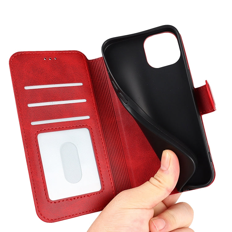 For iPhone 13 mini Shockproof PU + TPU Leather Case with Card Slots & Holder & Photo Frame & Wallet