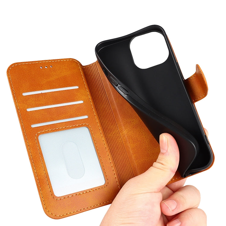 For iPhone 13 Pro Max Shockproof PU + TPU Leather Case with Card Slots & Holder & Photo Frame & Wallet