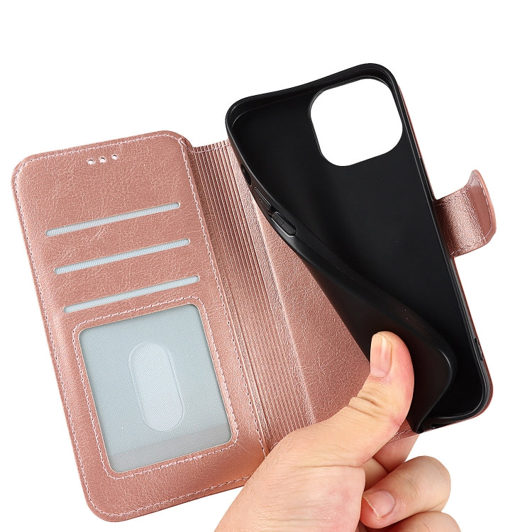 For iPhone 13 Pro Max Shockproof PU + TPU Leather Case with Card Slots & Holder & Photo Frame & Wallet
