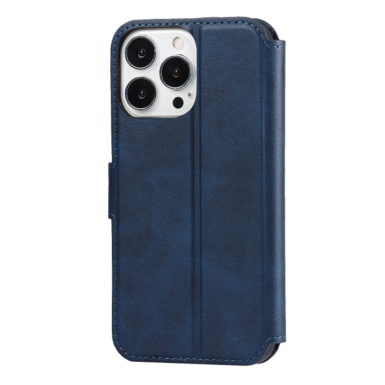 For iPhone 13 Pro Max Shockproof PU + TPU Leather Case with Card Slots & Holder & Photo Frame & Wallet
