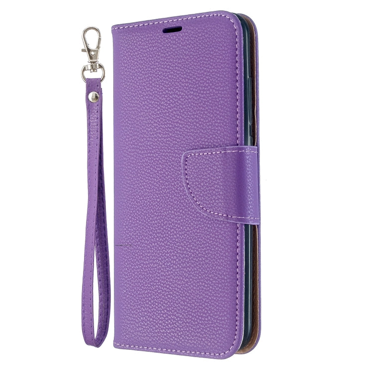 For Xiaomi Redmi  8A Litchi Texture Pure Color Horizontal Flip PU Leather Case with Holder & Card Slots & Wallet & Lanyard