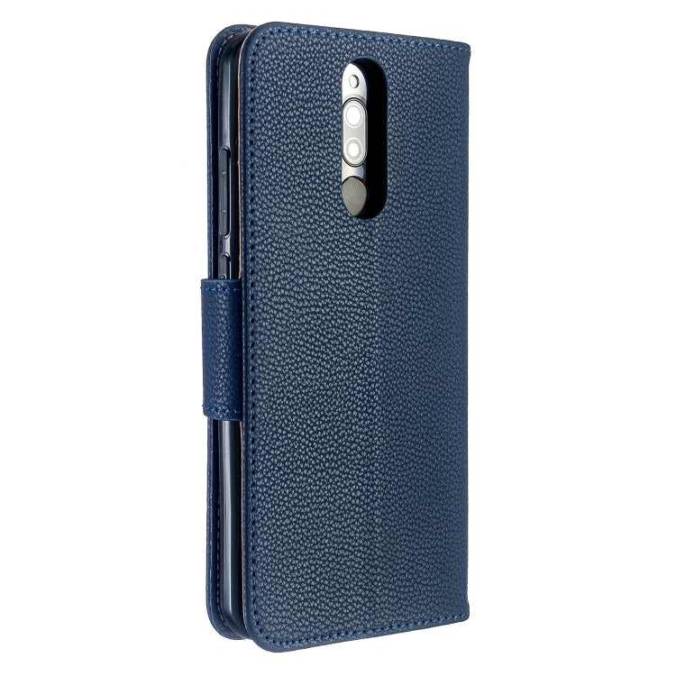 For Xiaomi Redmi  8 Litchi Texture Pure Color Horizontal Flip PU Leather Case with Holder & Card Slots & Wallet & Lanyard