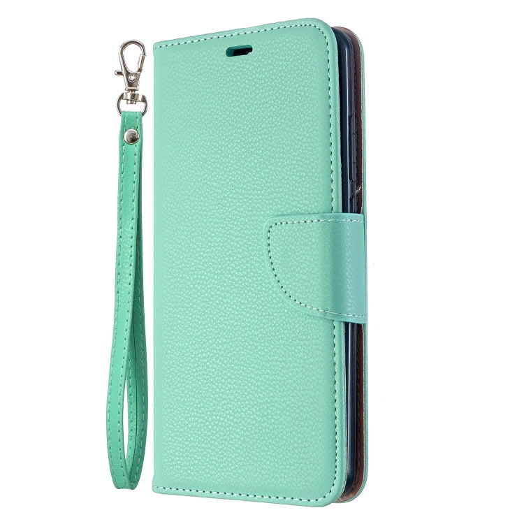 For Xiaomi Redmi  8 Litchi Texture Pure Color Horizontal Flip PU Leather Case with Holder & Card Slots & Wallet & Lanyard