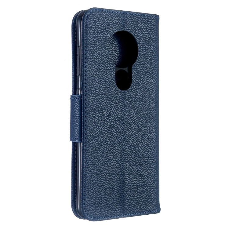 For Nokia 6.2/ 7.2 Litchi Texture Pure Color Horizontal Flip PU Leather Case with Holder & Card Slots & Wallet & Lanyard