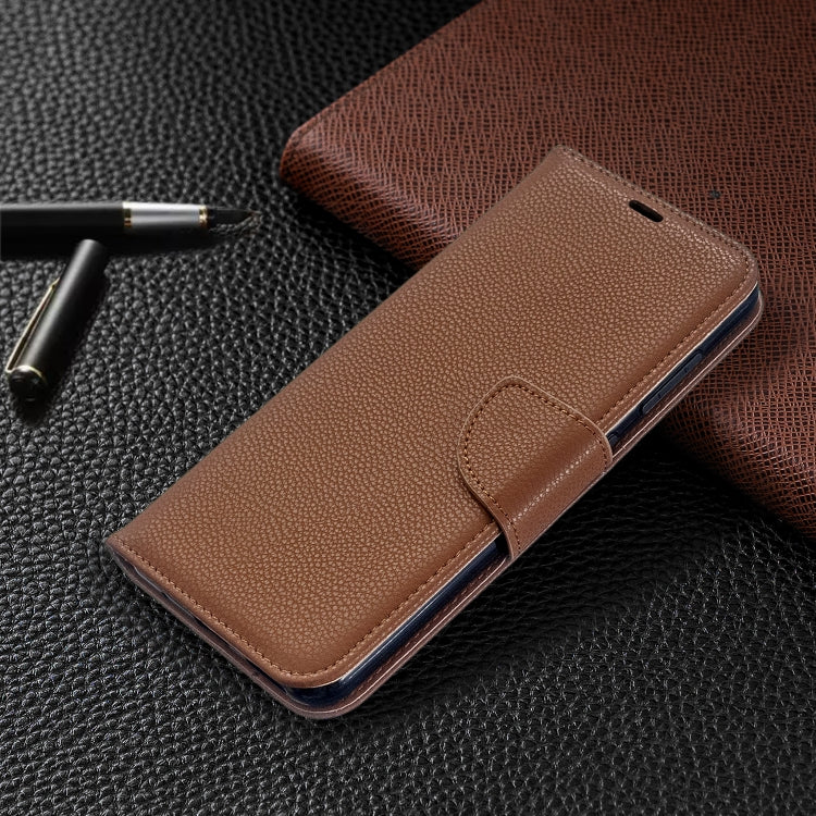 For Nokia 6.2/ 7.2 Litchi Texture Pure Color Horizontal Flip PU Leather Case with Holder & Card Slots & Wallet & Lanyard