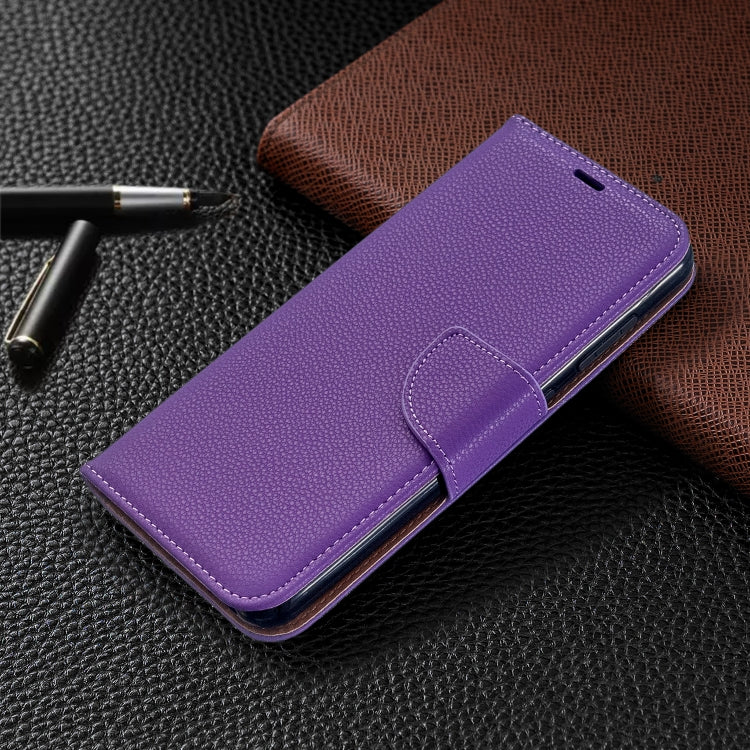 For Nokia 6.2/ 7.2 Litchi Texture Pure Color Horizontal Flip PU Leather Case with Holder & Card Slots & Wallet & Lanyard
