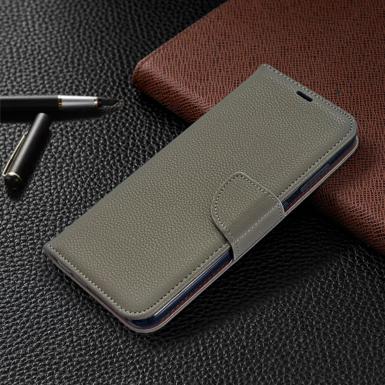 For Nokia 6.2/ 7.2 Litchi Texture Pure Color Horizontal Flip PU Leather Case with Holder & Card Slots & Wallet & Lanyard